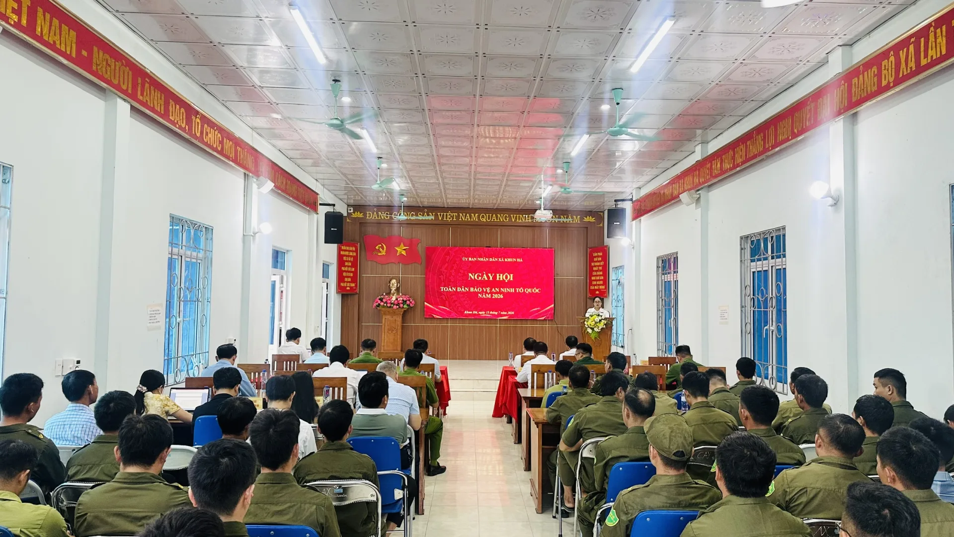 Công an xã Khun Há phối hợp với UBND xã tổ chức thành công Ngày hội toàn dân bảo vệ an ninh Tổ quốc năm 2026