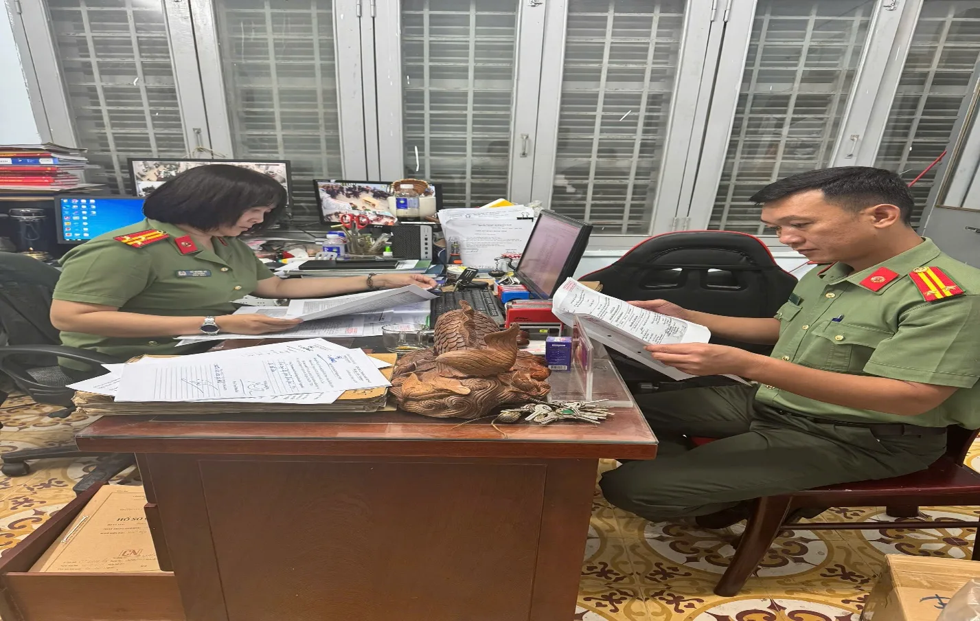 Công an tỉnh Lai Châu thực hiện tốt công tác thu hồi hồ sơ, tài liệu năm 2026.